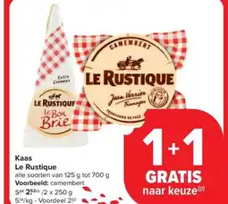 Carrefour Market Kaas Le Rustique aanbieding