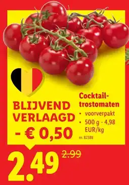 Lidl Cocktail- trostomaten aanbieding