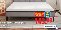 Lidl Pocketveringmatras Emma Express aanbieding