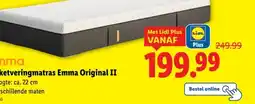 Lidl Pocketveringmatras Emma Original II aanbieding