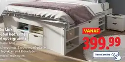 Lidl Inter Link Houten bedframe met opbergruimte aanbieding