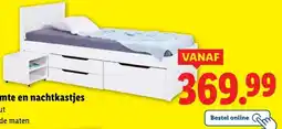 Lidl Inter Link Bed met opbergruimte en nachtkastjes aanbieding