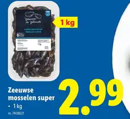Lidl Zeeuwse mosselen super aanbieding