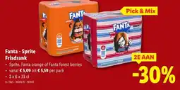Lidl Fanta - Sprite Frisdrank aanbieding