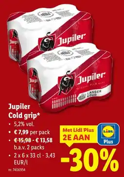 Lidl Jupiler Cold grip aanbieding