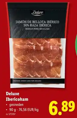 Lidl Deluxe Ibericoham aanbieding