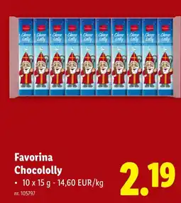 Lidl Favorina Chocololly aanbieding