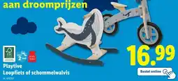 Lidl Playtive Loopfiets of schommelwalvis aanbieding