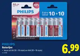Lidl Batterijen aanbieding