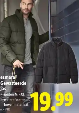 Lidl esmara Gewatteerde jas aanbieding