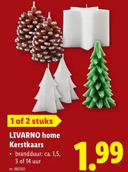 Lidl LIVARNO home Kerstkaars aanbieding