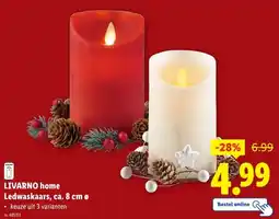 Lidl LIVARNO home Ledwaskaars, ca. 8 cm ø aanbieding