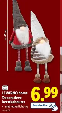 Lidl LIVARNO home Decoratieve kerstkabouter aanbieding