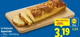 Lidl Le Patissier Appelcake aanbieding