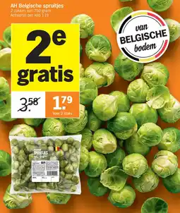 Albert Heijn AH Belgische spruitjes aanbieding