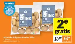 Albert Heijn AH lets kruimige aardappelen aanbieding