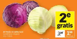 Albert Heijn AH Rode en witte kool aanbieding