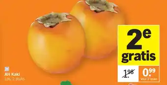 Albert Heijn AH Kaki aanbieding