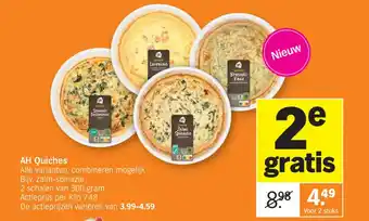 Albert Heijn AH Quiches aanbieding