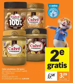 Albert Heijn Calvė pindakaas aanbieding