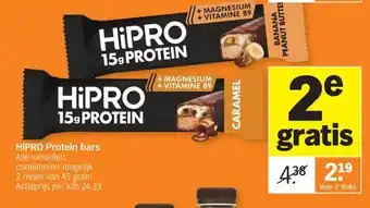 Albert Heijn HiPRO Protein Bars aanbieding