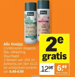 Albert Heijn Alle Kneipp aanbieding