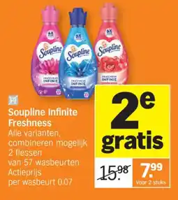 Albert Heijn Soupline Infinite Freshness aanbieding