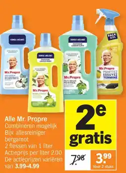 Albert Heijn Alle Mr. Propre aanbieding