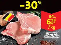 Cora Varkensfilet koteletten aanbieding