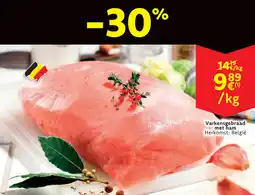 Cora Varkensgebraad met ham aanbieding