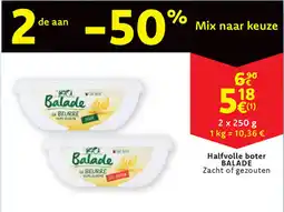Cora Balade Halfvolle boter aanbieding