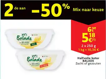 Balade Halfvolle boter