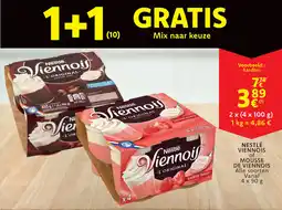 Cora Nestlé viennois of mousse de viennois aanbieding