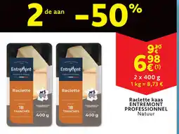 Cora Entremont professionnel raclette kaas aanbieding