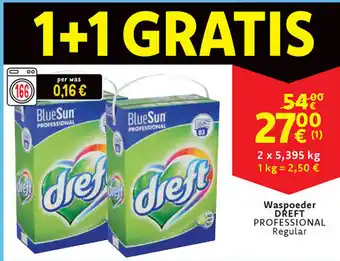 Dreft professional regular waspoeder