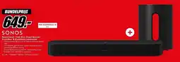 MediaMarkt Sonos Beam Gen2 + Sub Mini Zwart bundel Soundbar & draadloze subwoofer aanbieding