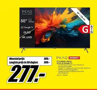 Peaq PTV 50GQU-5024C QLED 4K Google TV