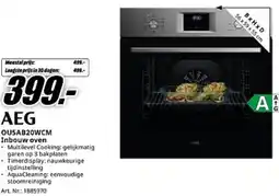 MediaMarkt AEG OUSAB20WCM Inbouw oven aanbieding