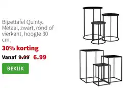 Intratuin Bijzettafel Quinty aanbieding