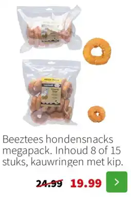 Intratuin Beeztees hondensnacks megapack aanbieding