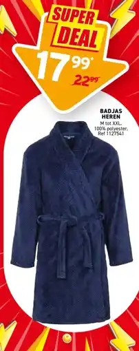 Trafic Badjas heren aanbieding