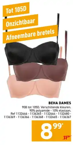 Trafic Beha dames aanbieding