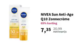 Plein.nl NIVEA Sun Anti-Age Q10 Zonnecrème aanbieding