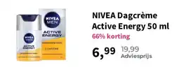 Plein.nl Nivea dagcrème active energy aanbieding