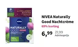 Plein.nl Nivea naturally good nachtcrème aanbieding