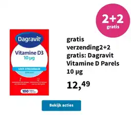 Plein.nl Dagravit Vitamine D Parels aanbieding