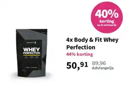 Plein.nl Body & Fit Whey Perfection aanbieding