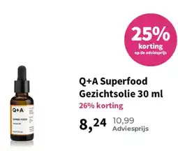 Plein.nl Q+A Superfood Gezichtsolie aanbieding