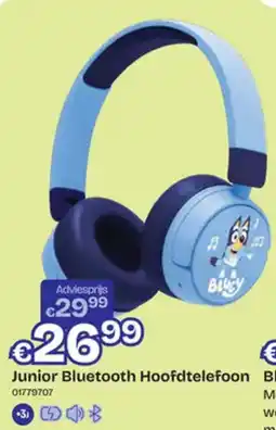 Dreamland Bluey Junior Bluetooth Hoofdtelefoon aanbieding