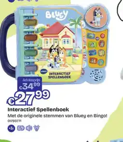 Dreamland Bluey Interactief Spellenboek aanbieding